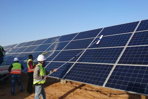 Solar panel cleaning